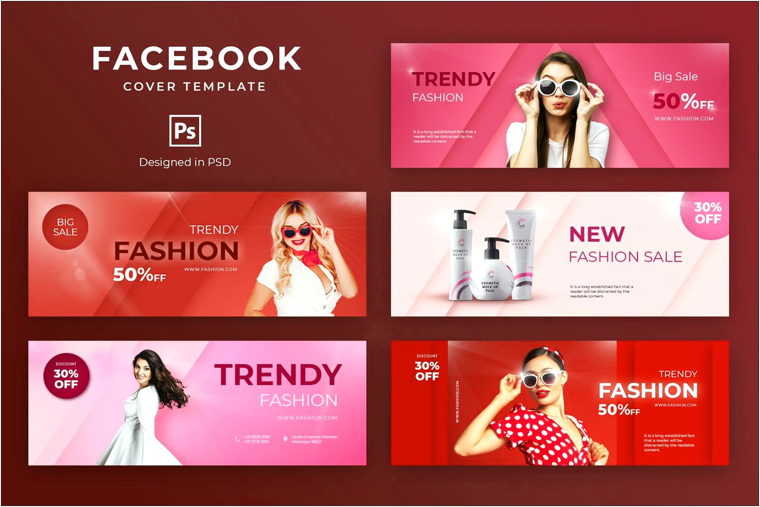 Free Adobe Photoshop Elements Templates For Facebook Cover
