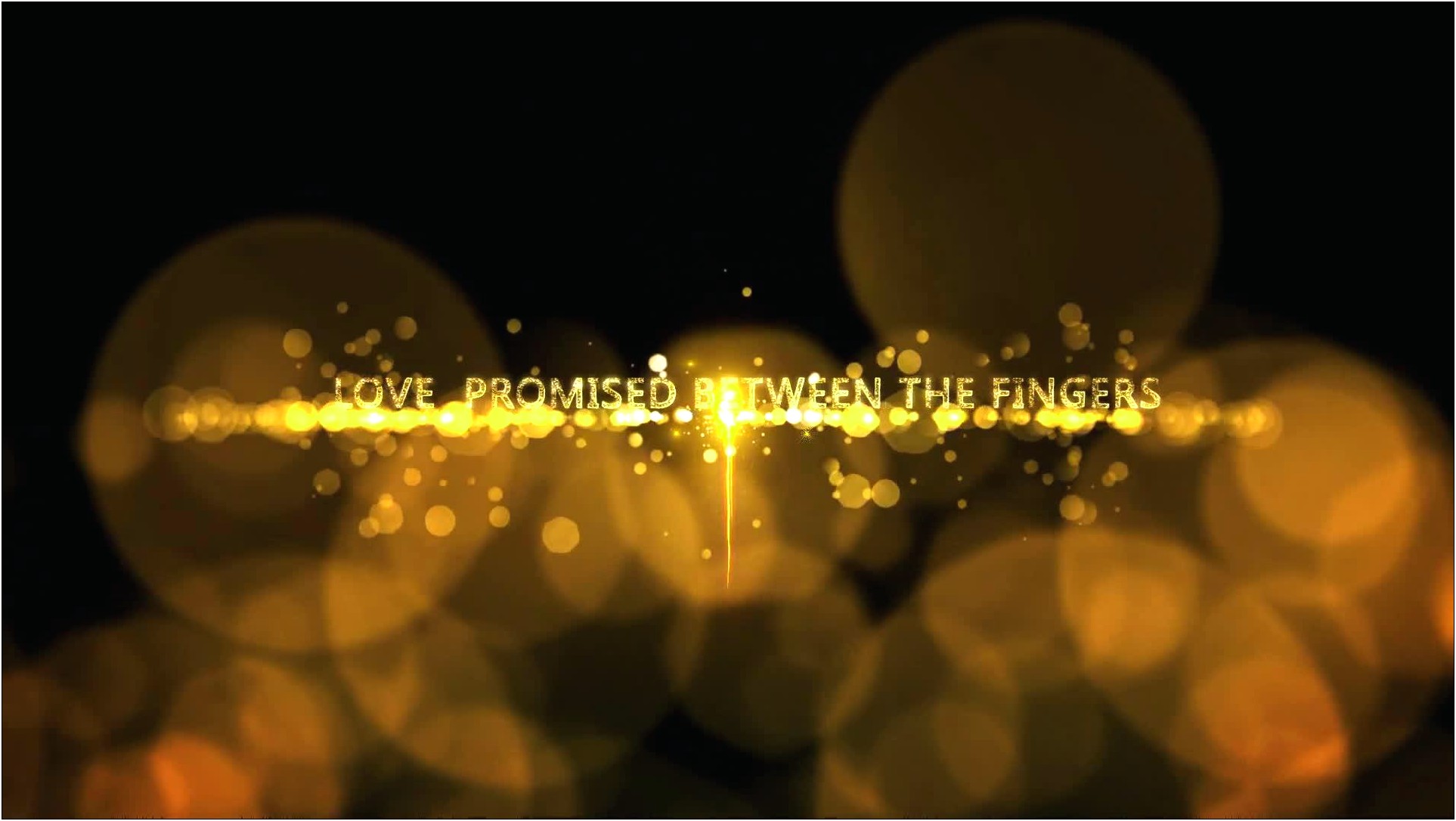 Free After Effect Template Gold Particles Postcard Opening