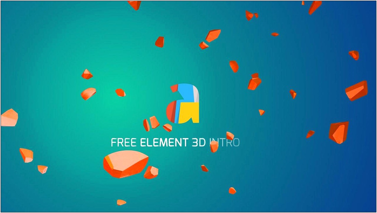 Free After Effects Element 3d Templates