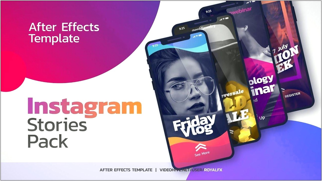 Free After Effects Instagram Story Template