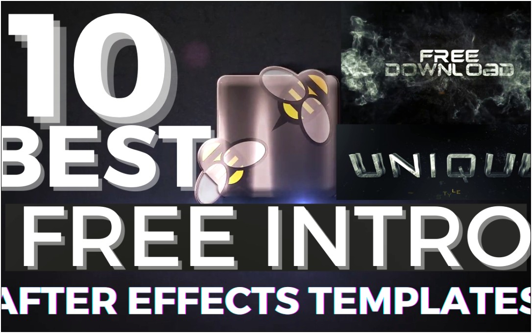 Free After Effects Intro Templates Free Download Zip
