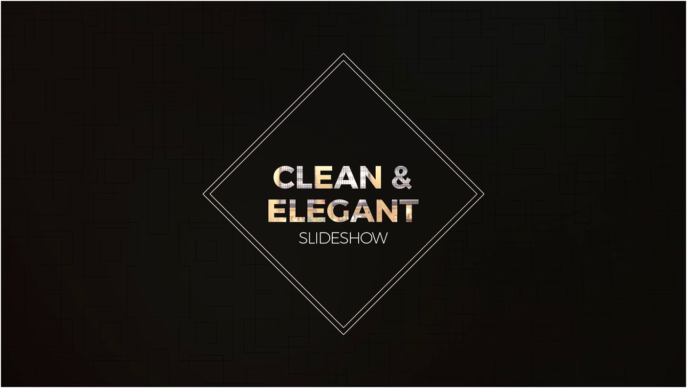 Free After Effects Template Clean Photo Slideshow Download
