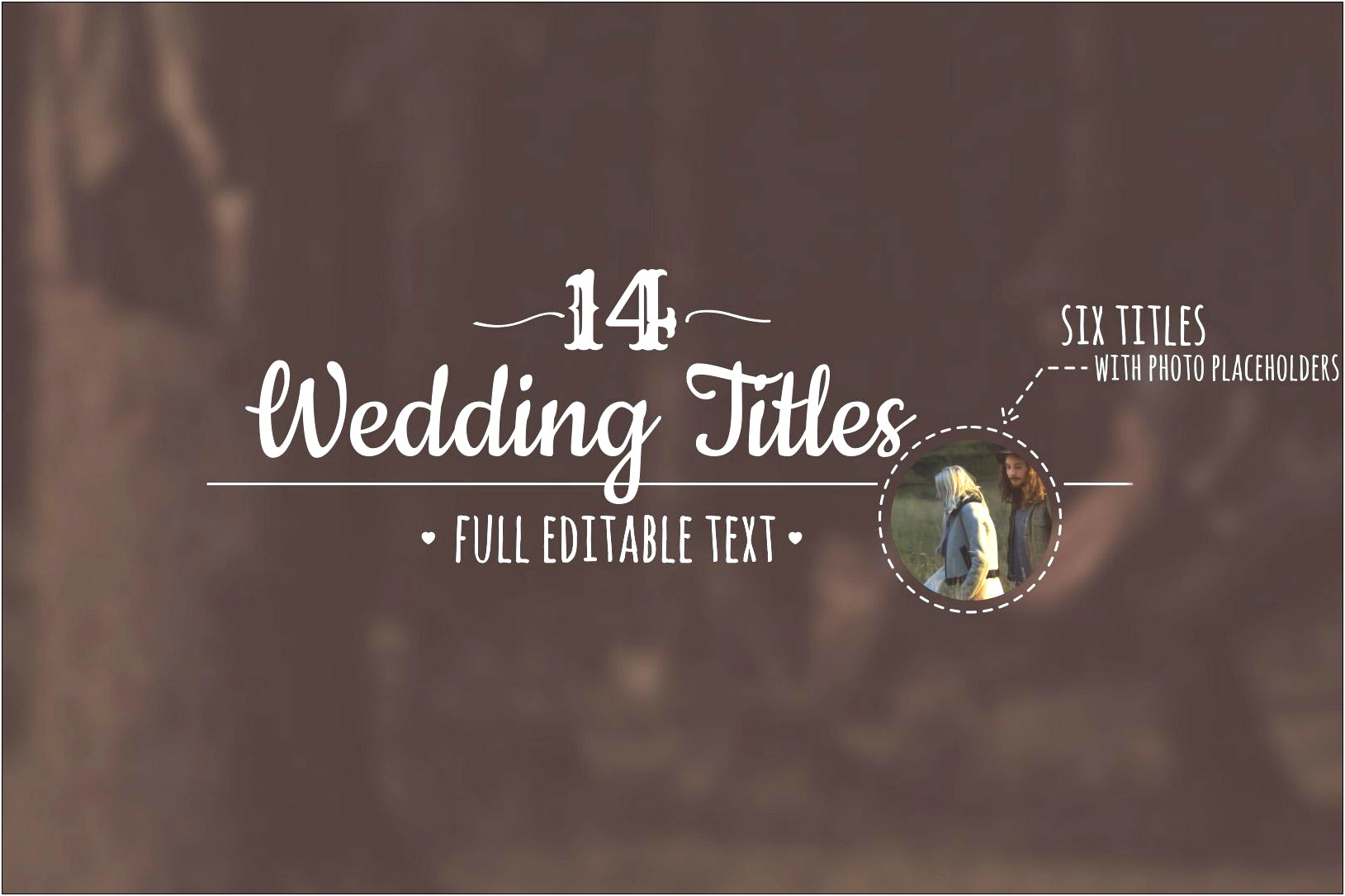 Free After Effects Templates Wedding Intro