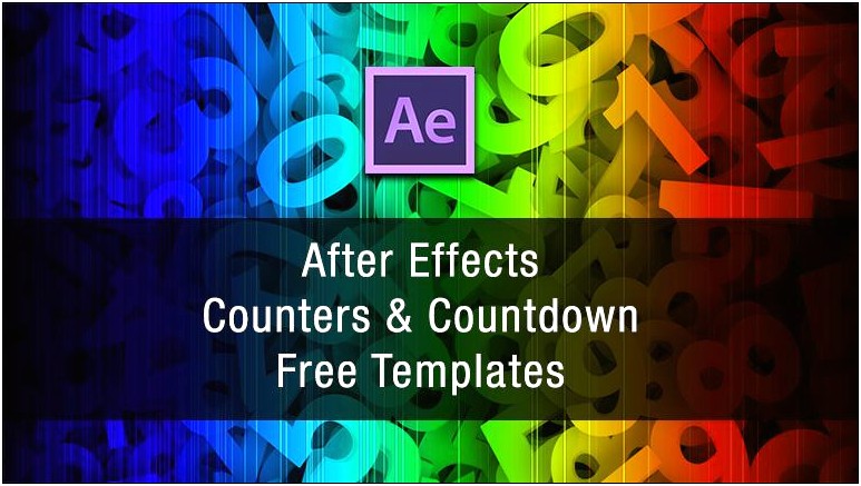 Free After Effects Text Effects Templates