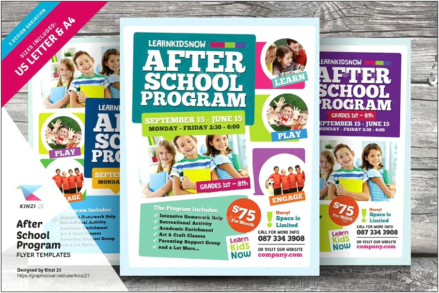 Free After School Program Flyer Templates