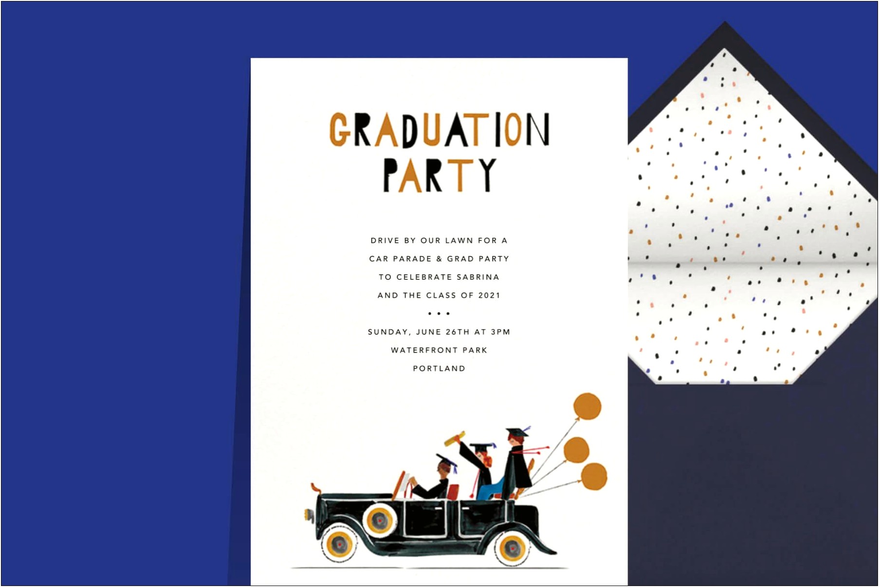 Free Agenda Template For High School Graduation Party