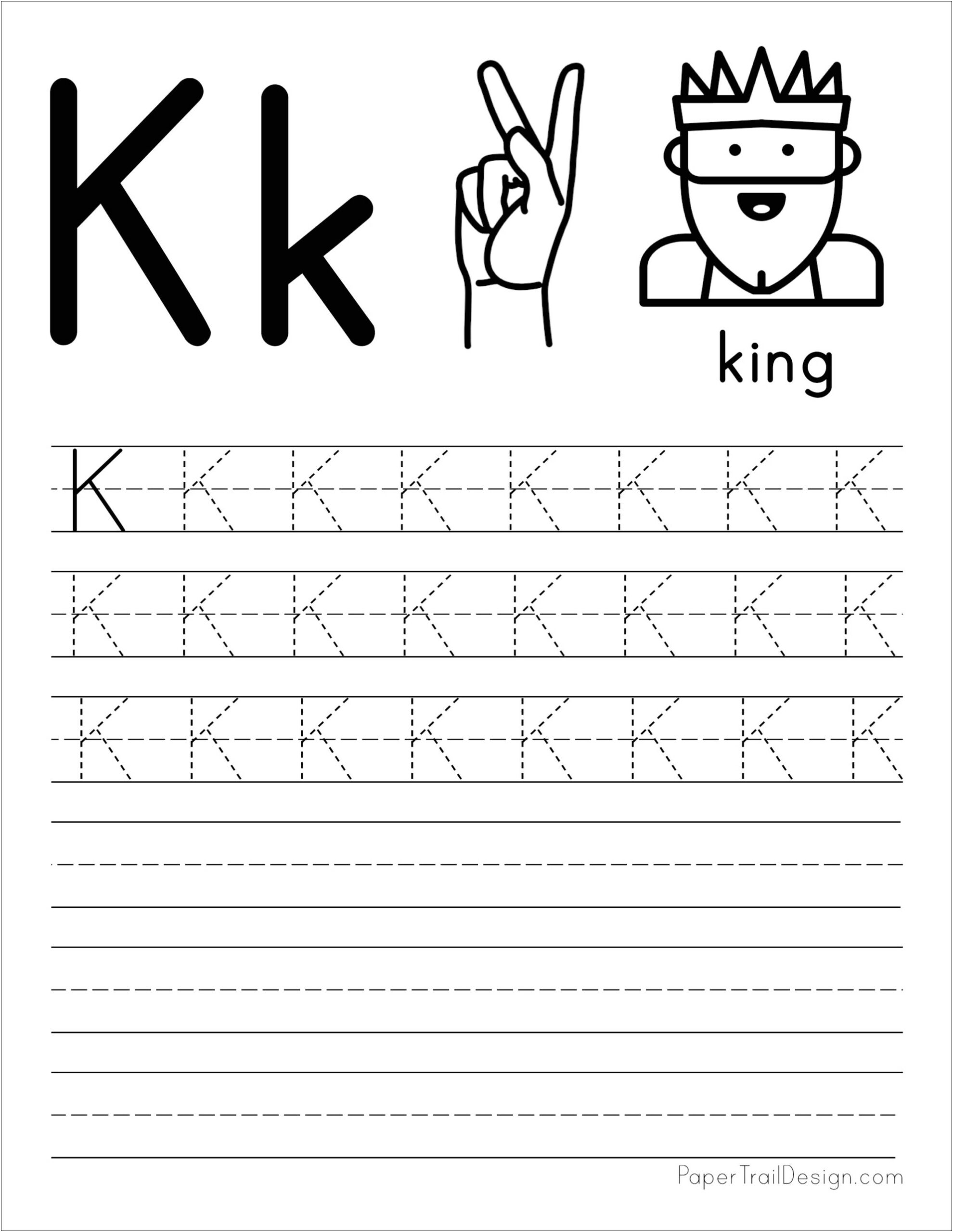 Free Alphabet Letter Templates To Print Tracing Worksheets