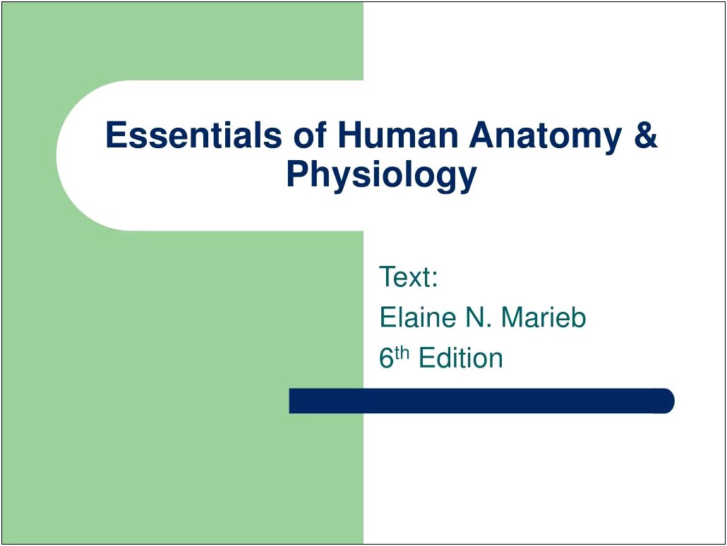 Free Anatomy And Physiology Powerpoint Templates
