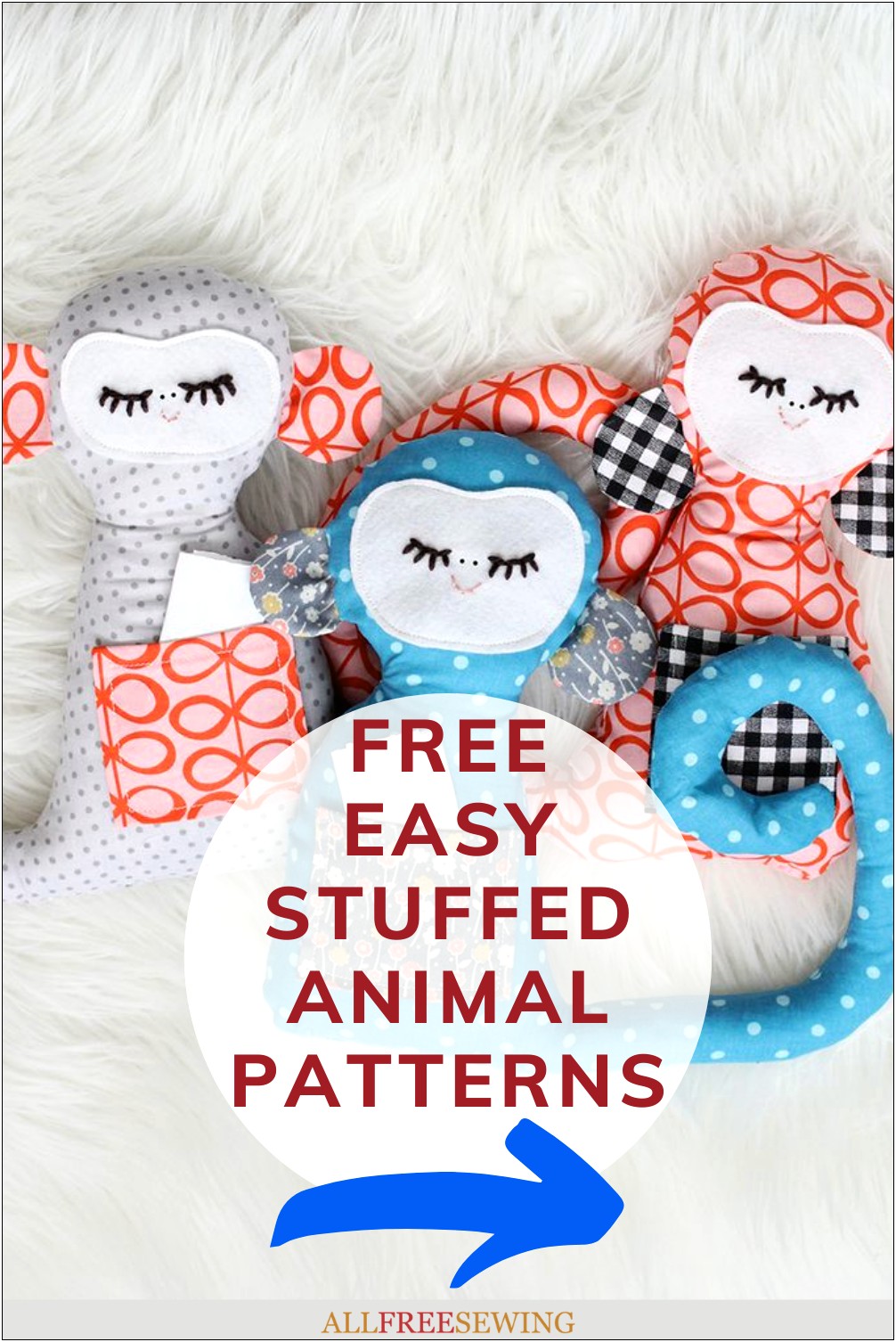 Free And Easy Animal Sewing Templates