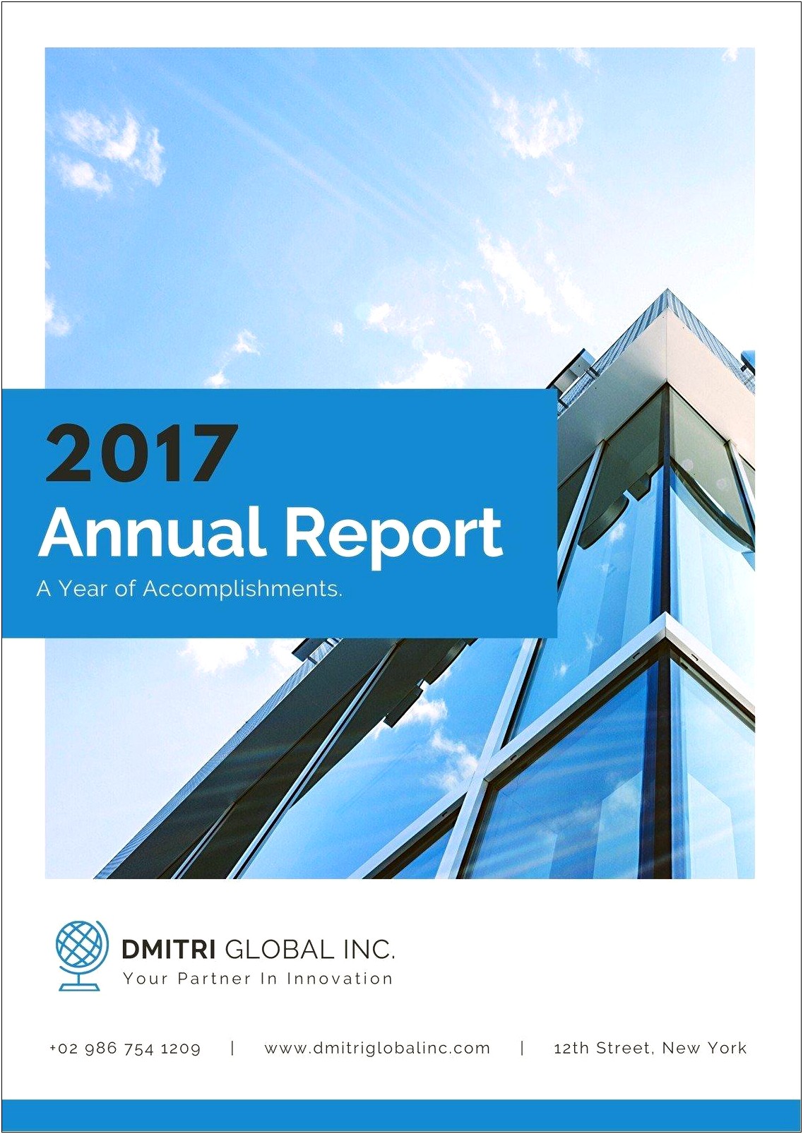 Free Annual Report Cover Page Templates
