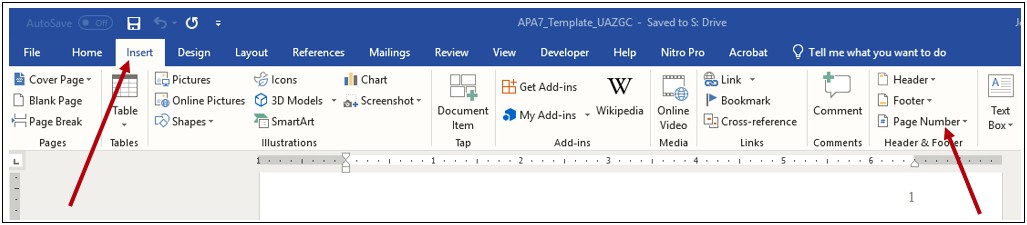 Free Apa Template For Word 2010
