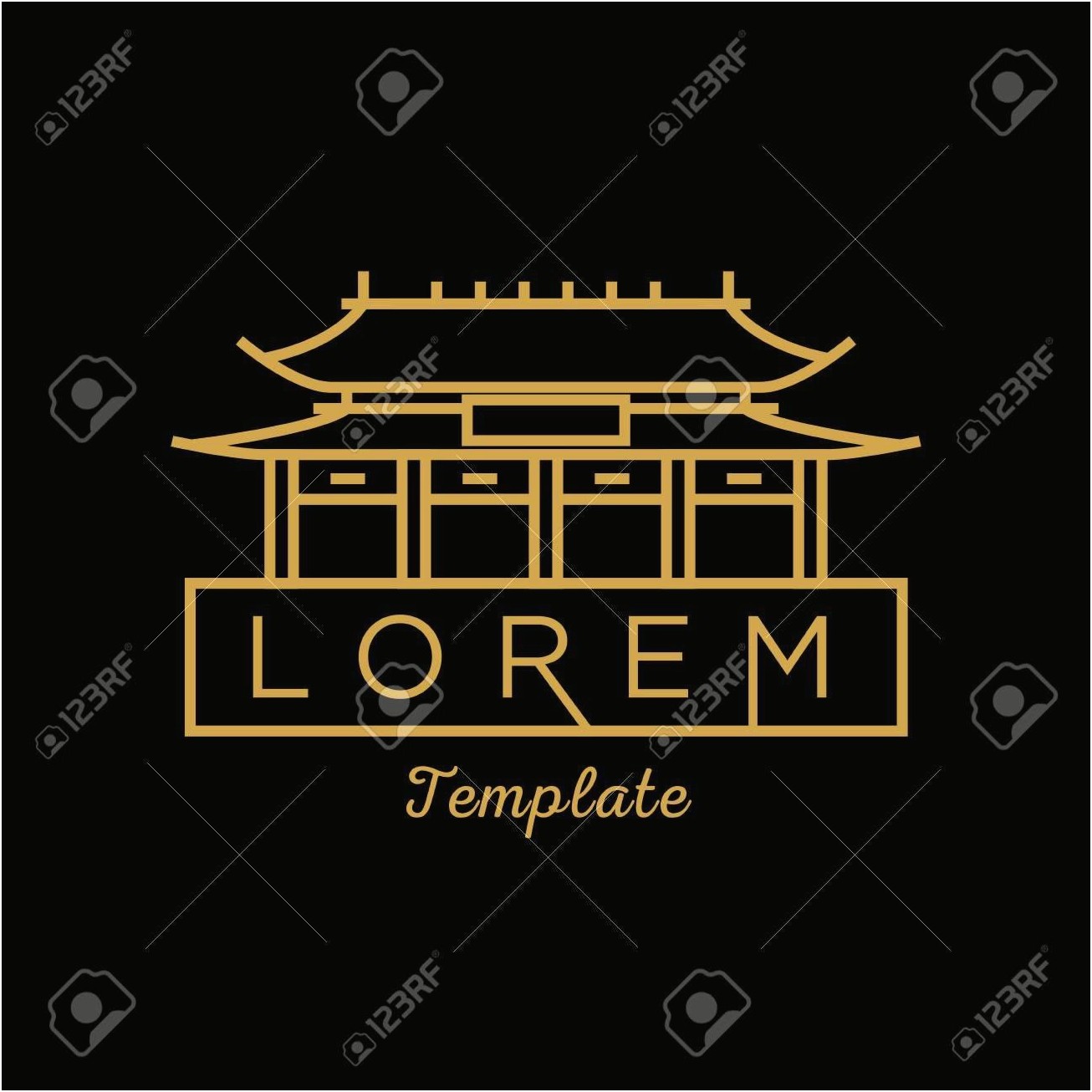 Free Asian Temple Images Templates For Cards