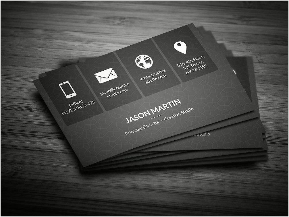 Free Author Business Card Templates Microsoft Word