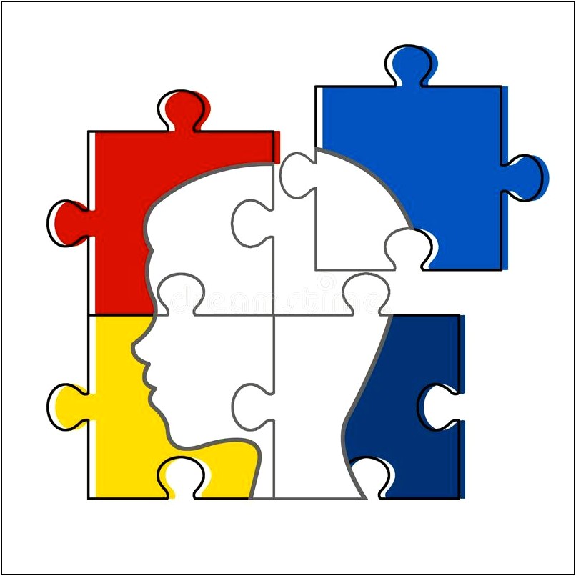 Free Autism Puzzle Piece Powerpoint Template