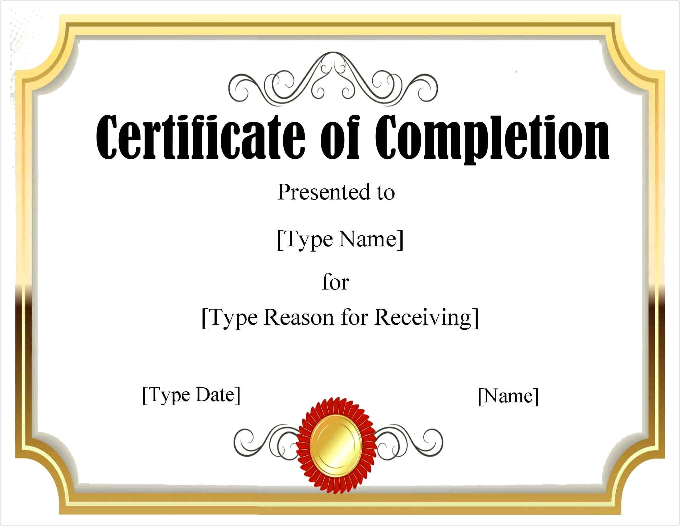 Free Award Certificate Templates For Powerpoint