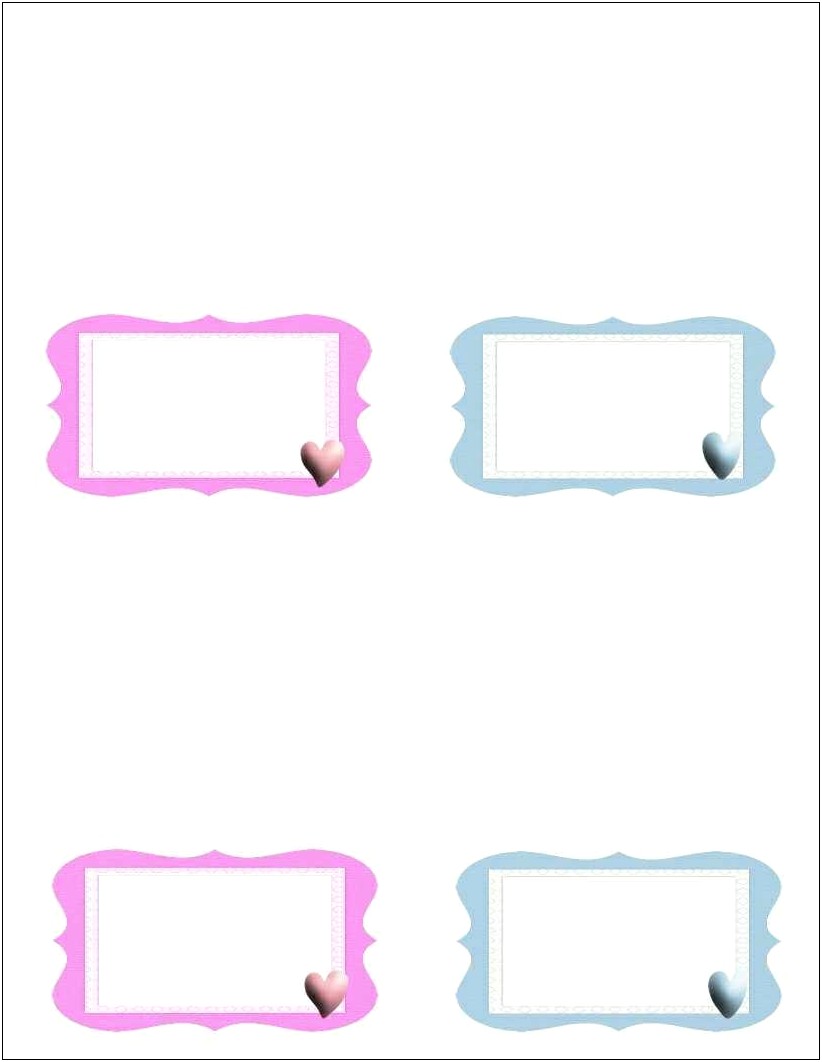 Free Baby Border Templates For Word