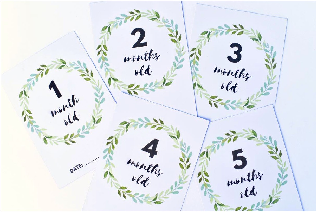 Free Baby Card Template For Cricut