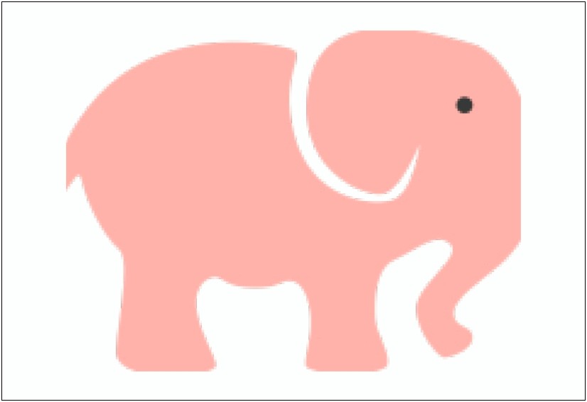 Free Baby Elephant Clip Art Template