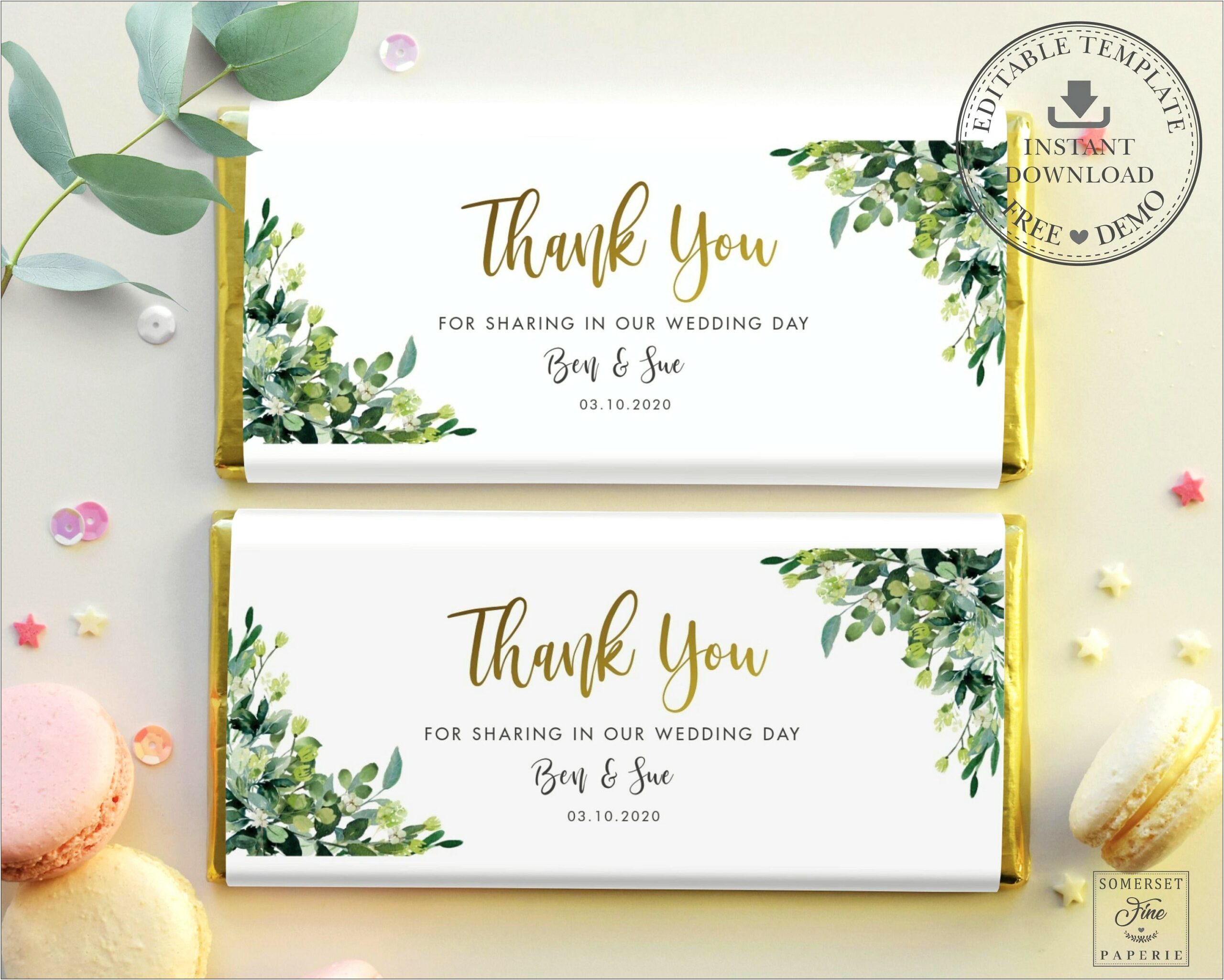 Free Baby Shower Candy Bar Wrapper Template