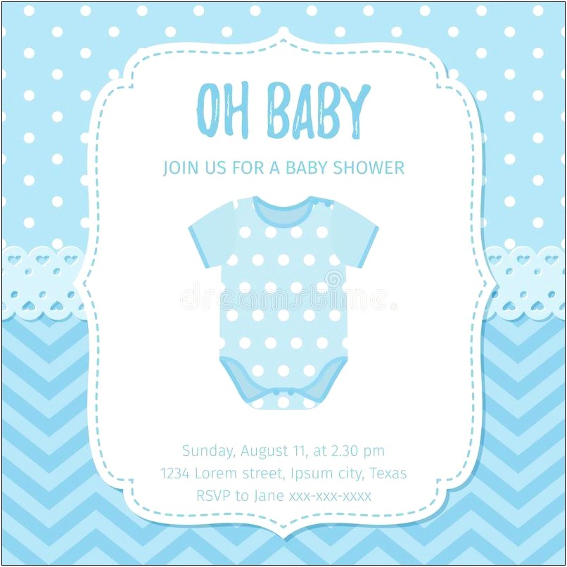 Free Baby Shower Onesie Invitation Templates