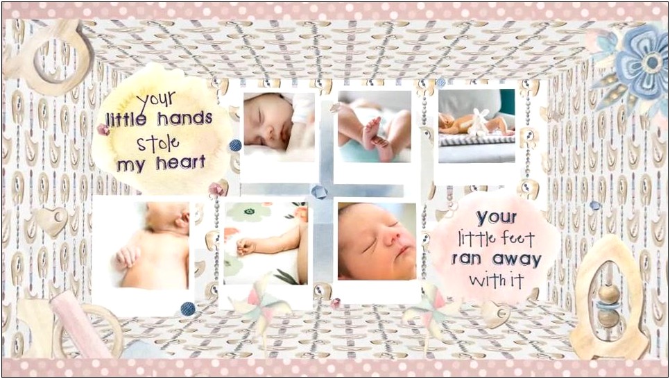 Free Baby Slideshow After Effects Template
