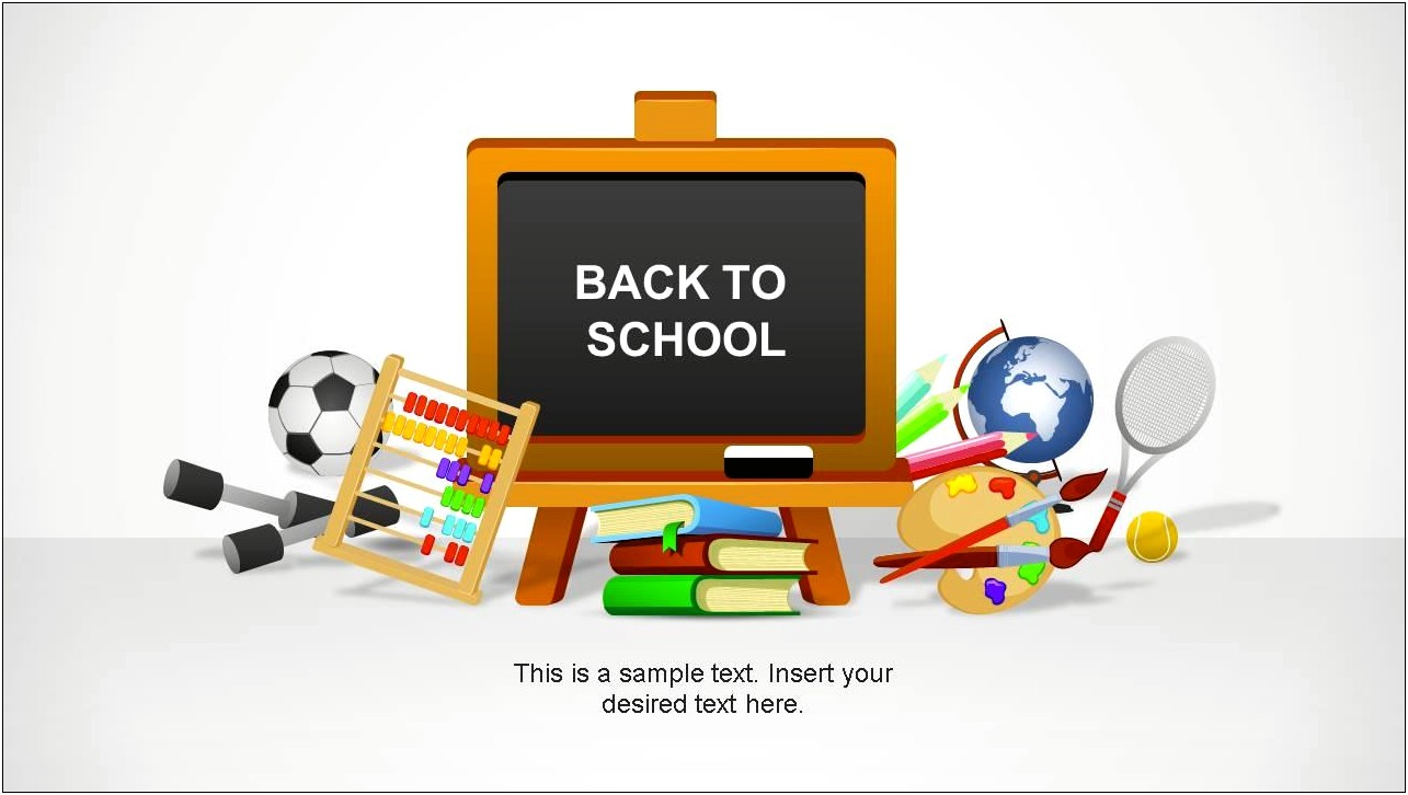 Free Back To School Ppt Template