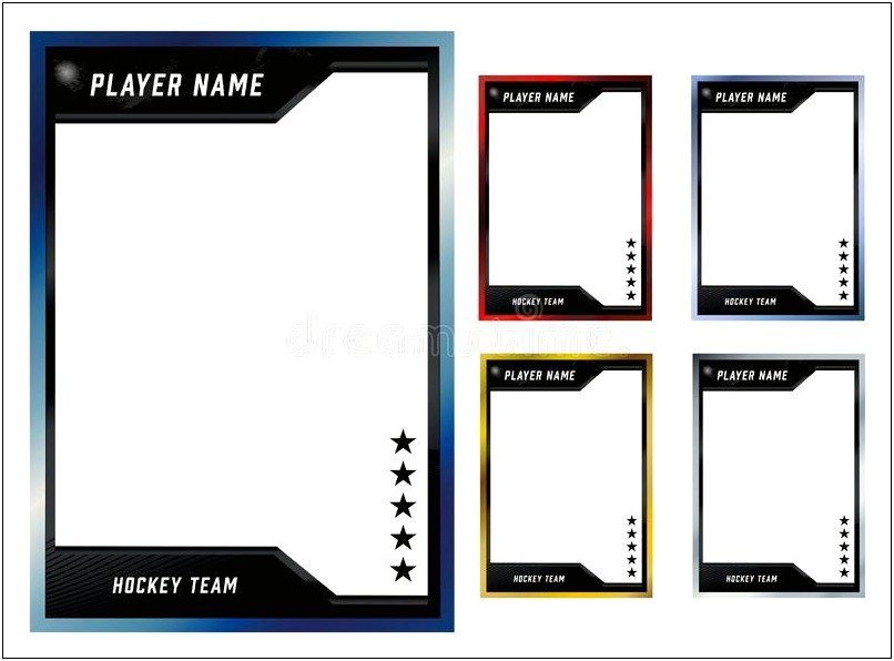 Free Baseball Card Template For Photoshop
