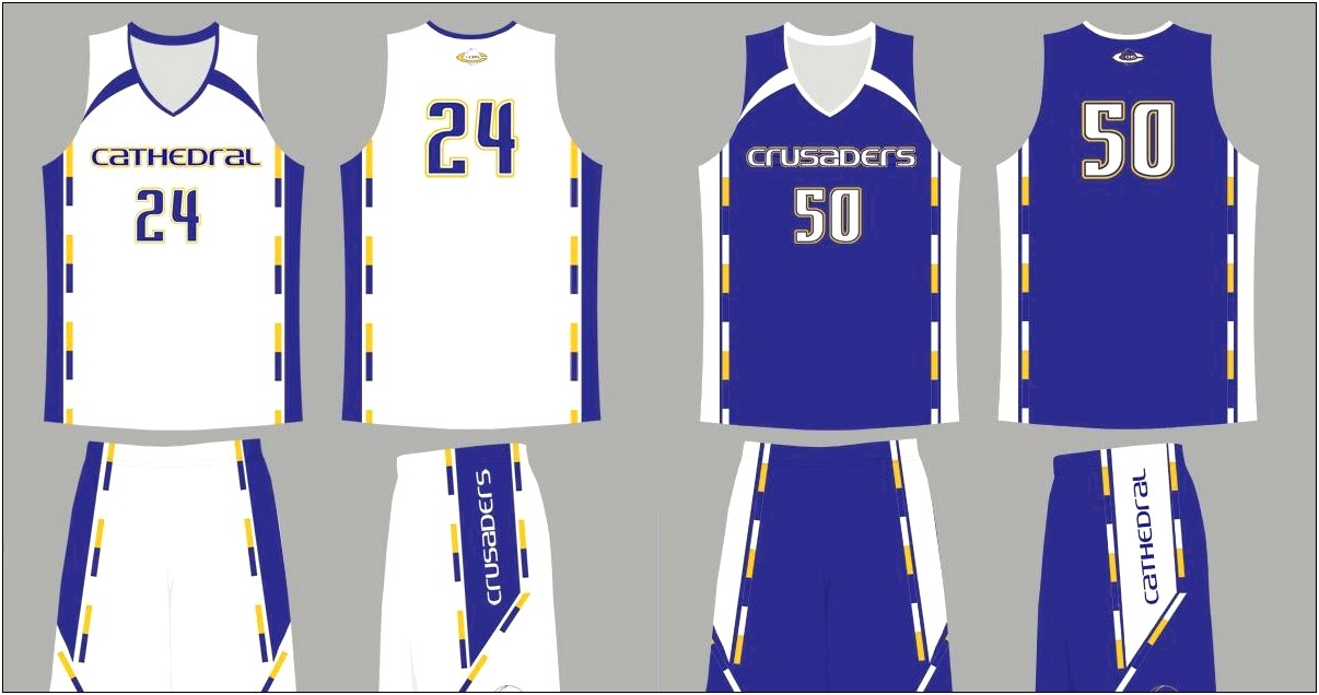Free Basketball Uniform Jersey Psd Template