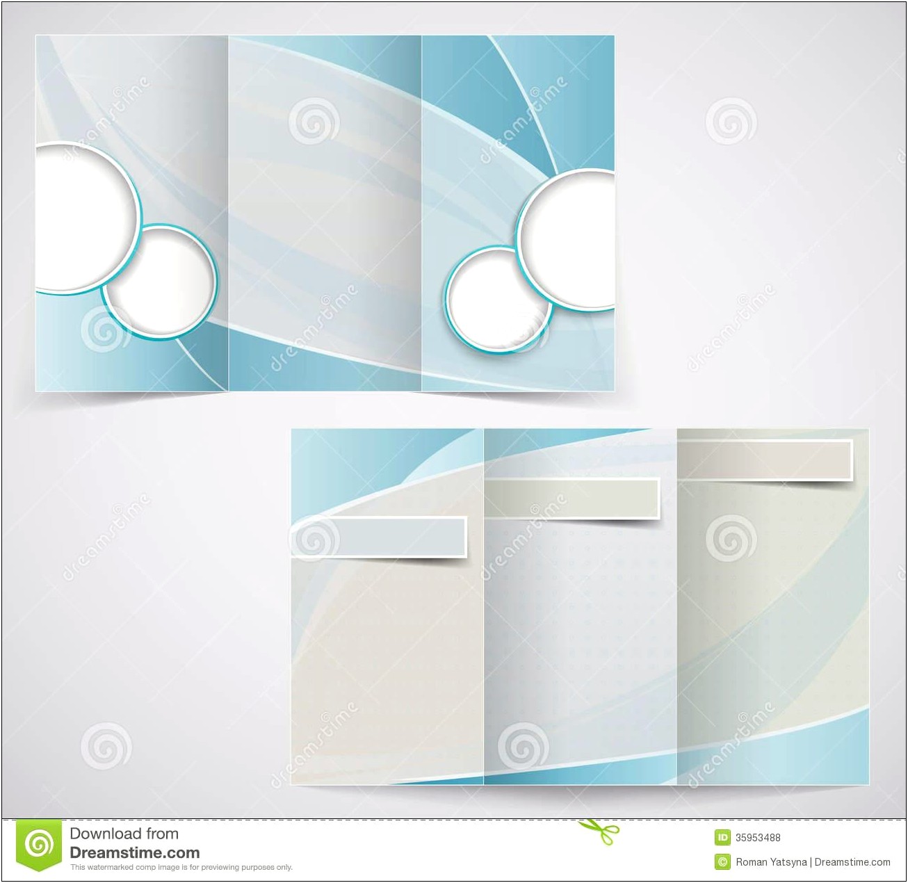 Free Bi Fold Brochure Template Illustrator