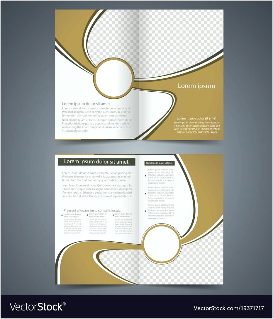 Free Bi Fold Brochure Template Publisher