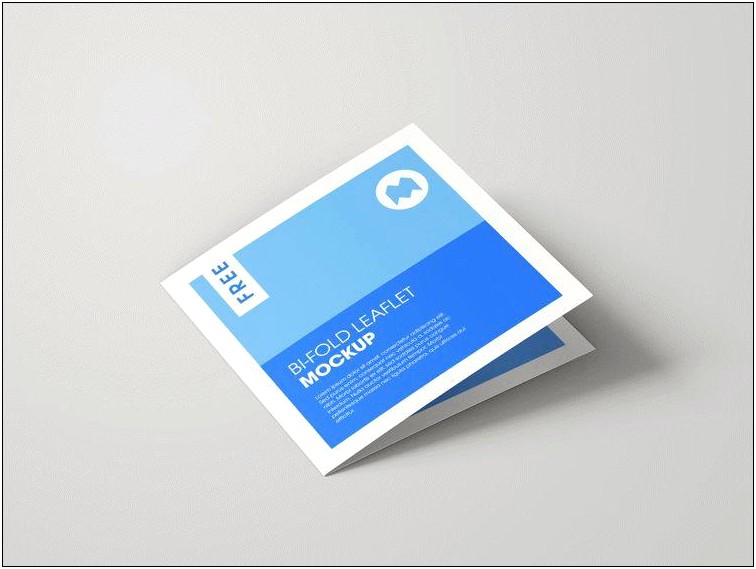 Free Bi Fold Business Card Template