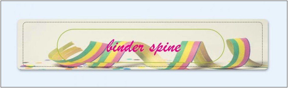 Free Binder Cover Templates With Spine
