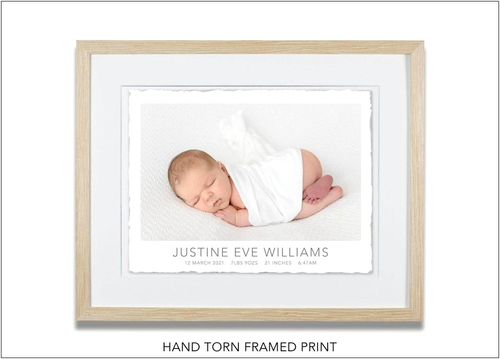 Free Birth Announcement Templates For Photographers