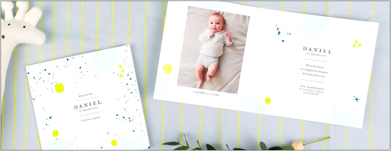 Free Birth Announcements Templates For Word
