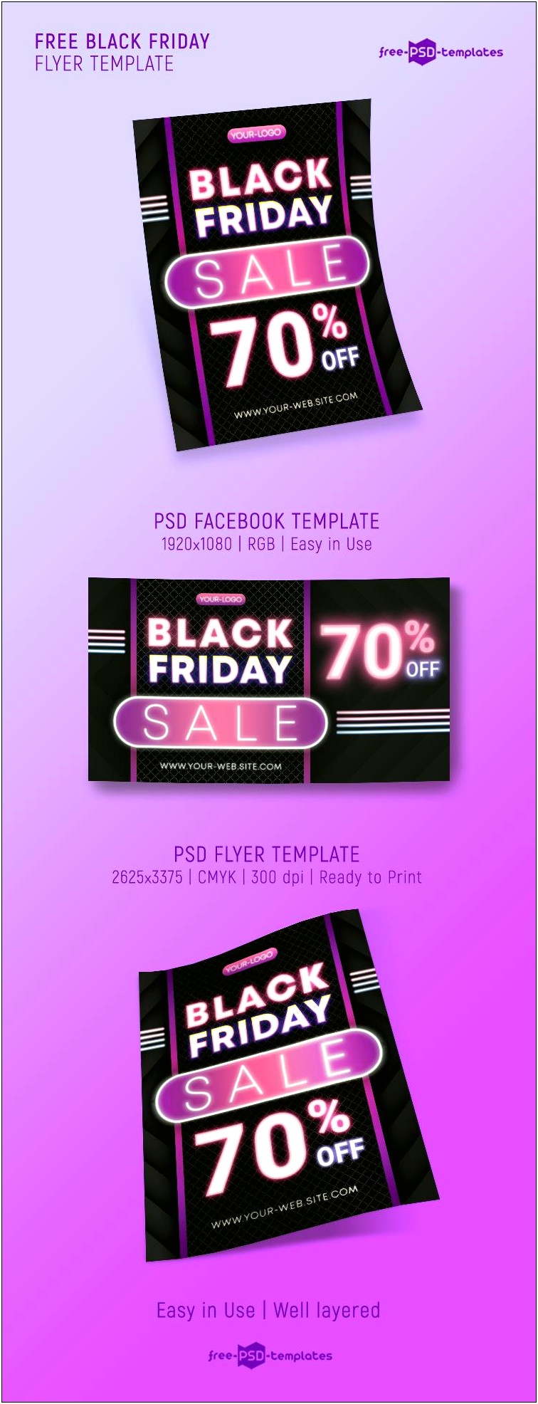 Free Black Friday Photography Templates For Flyers
