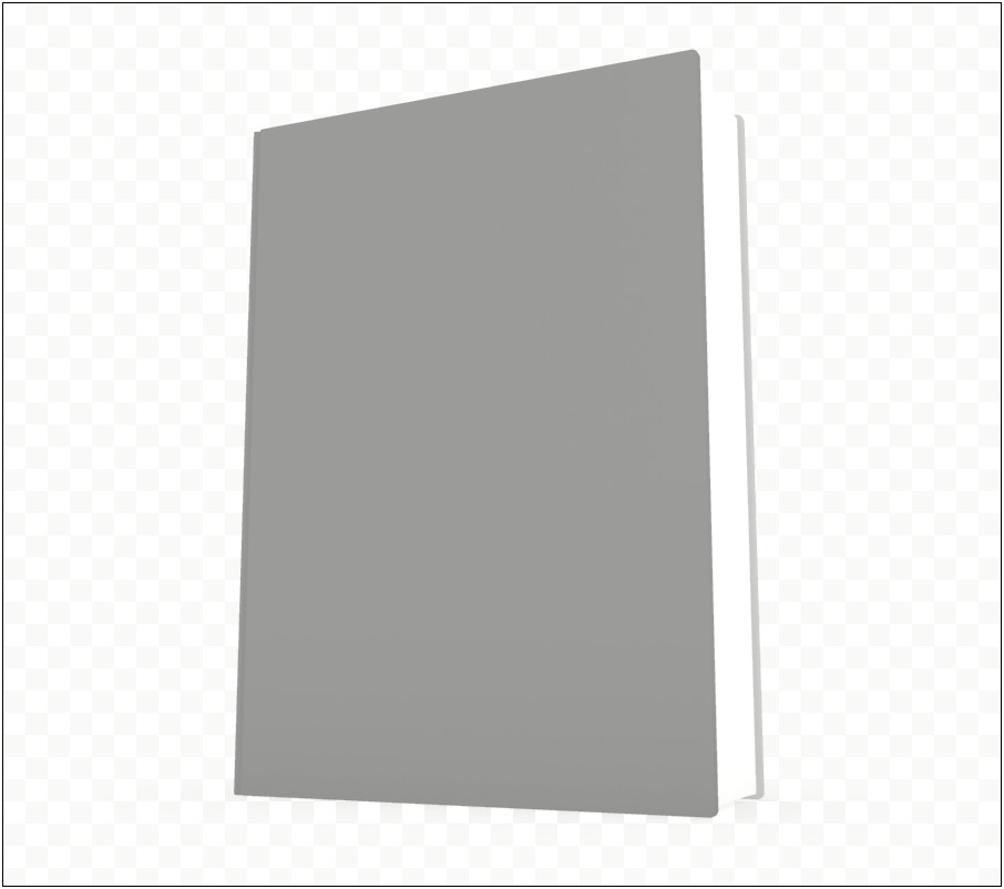 Free Blank Book Template Png Clipart Vector 3d
