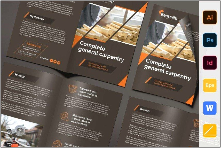 Free Blank Brochure Templates For Word
