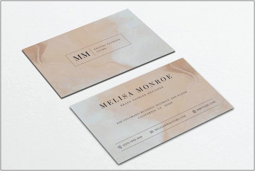 Free Blank Business Card Templates For Microsoft Word