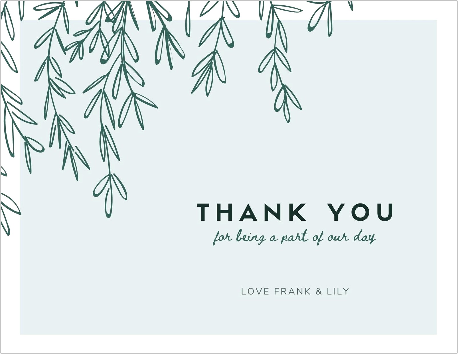 Free Blank Thank You Card Templates For Word