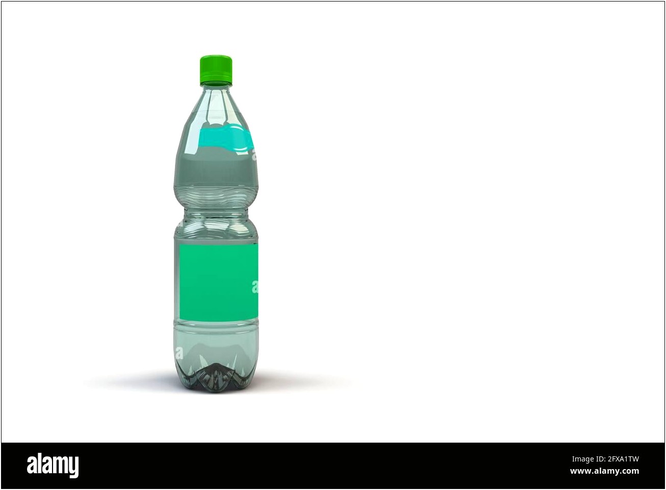 Free Blank Water Bottle Label Template
