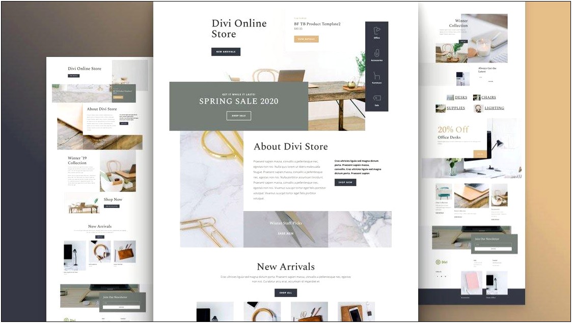 Free Blogger Template Gallery For Online Shop