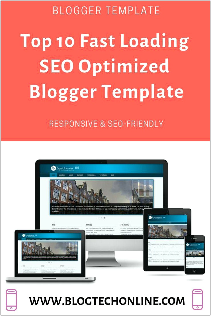 Free Blogger Templates 2018 Mobile Friendly