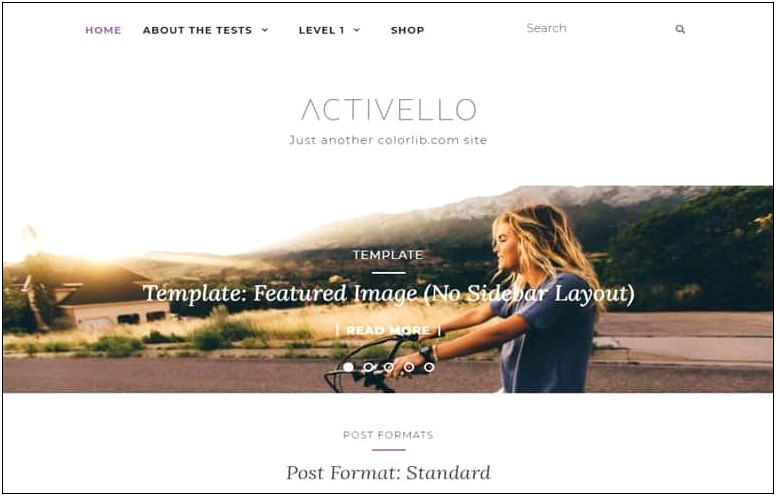 Free Blogsite Templates Html5 And Css3