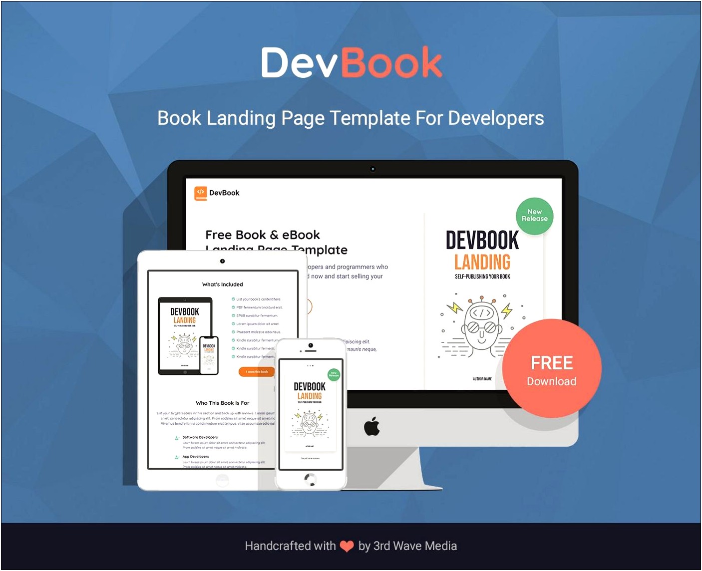 Free Bootstrap 4 Landing Page Templates