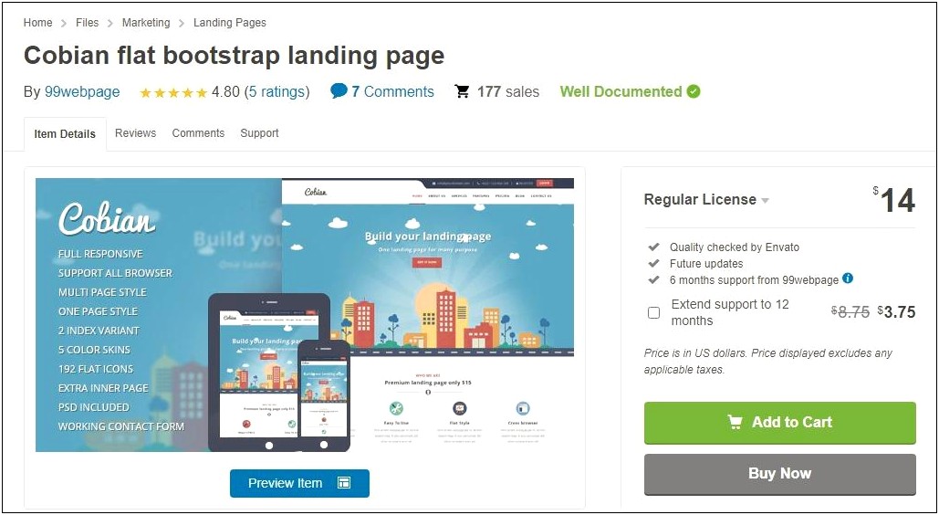Free Bootstrap 4 Pricing Page Templates