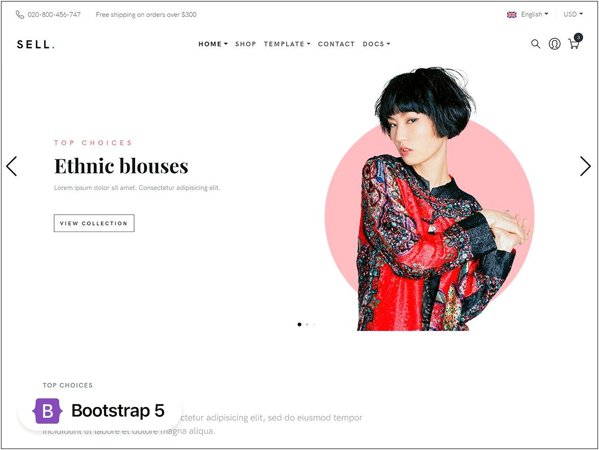 Free Bootstrap 4 Shopping Cart Templates