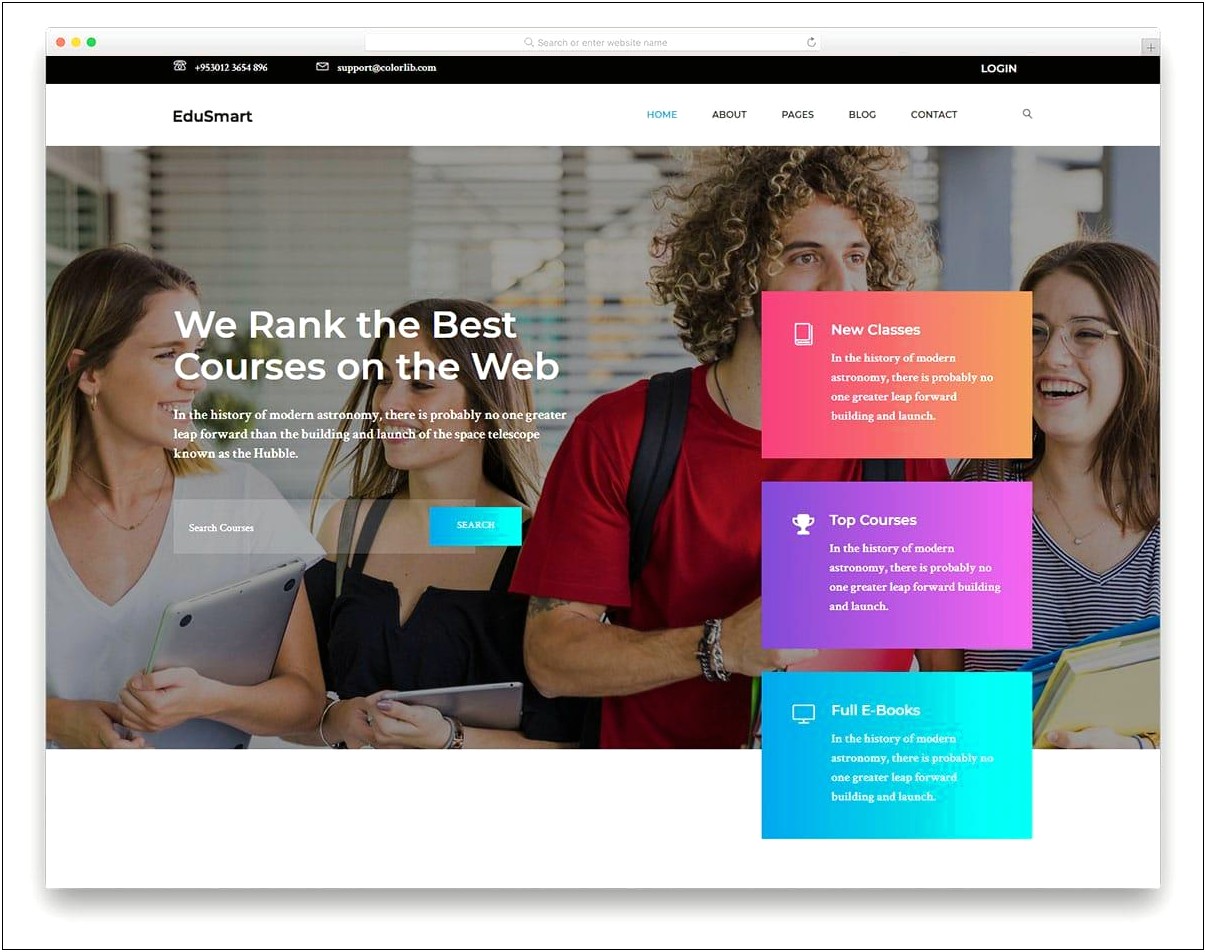 Free Bootstrap Templates 2017 One Page