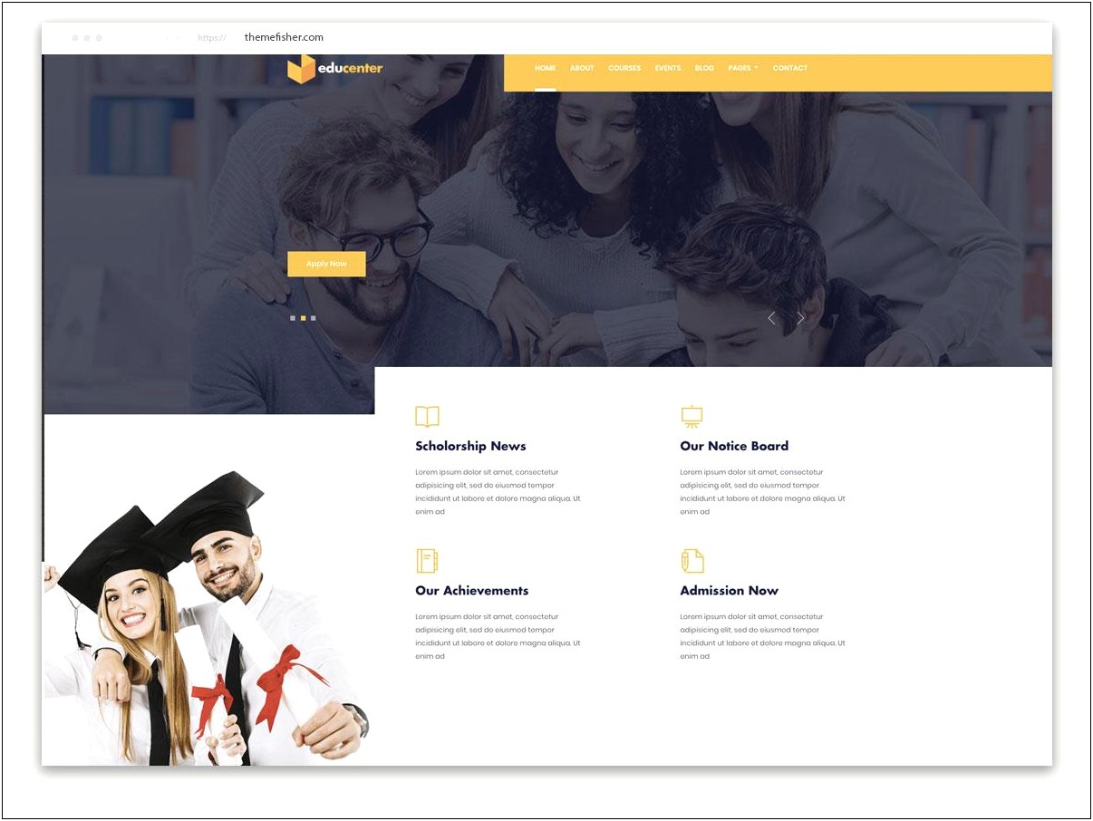 Free Bootstrap Templates Download For School