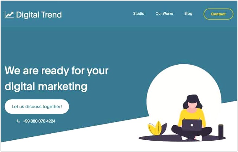 Free Bootstrap Templates For Digital Marketing