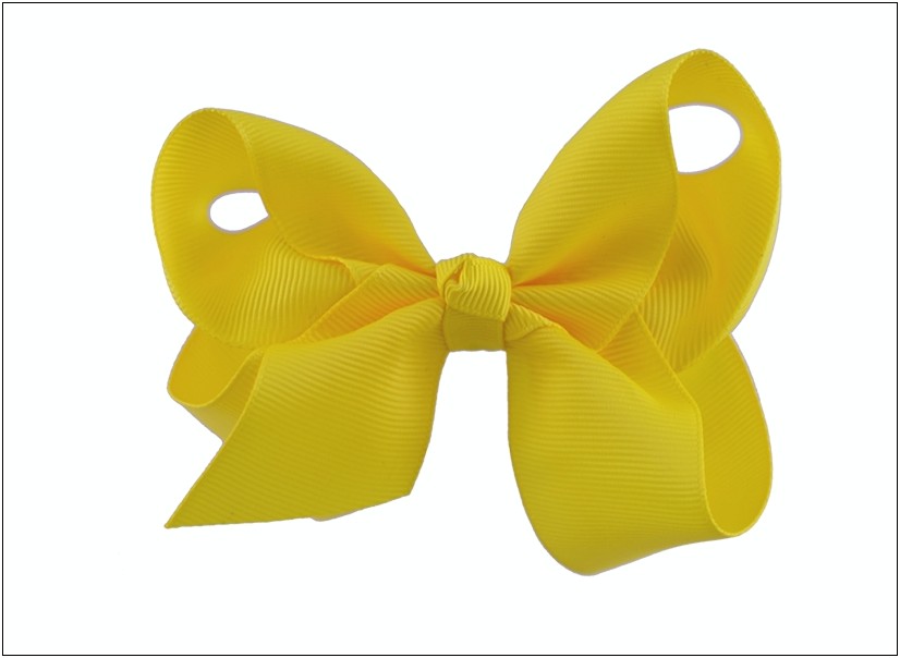 Free Boutique Bow Template Grosgrain Ribbon